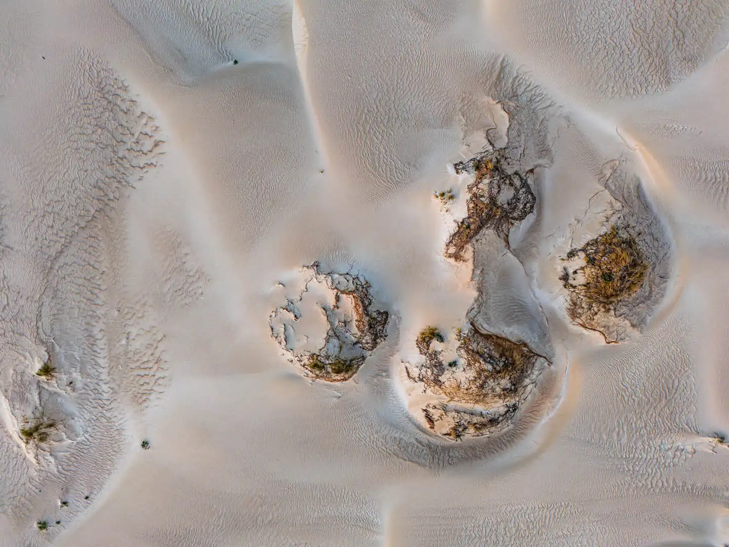 Boat rigging in water.